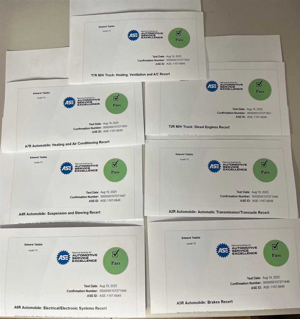 Why ASE Certification Matters